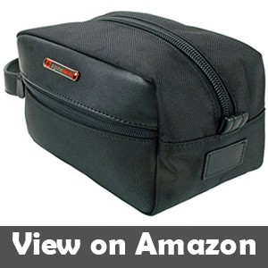 Alpine Swiss Hudson Travel Toiletry Bag Shaving Dopp Kit Case