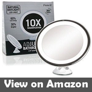 Fancii-Daylight-LED-10X-Magnifying-Makeup-Mirror