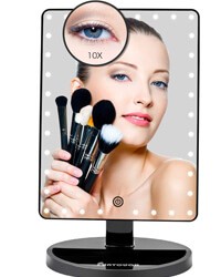 top lighted makeup mirrors