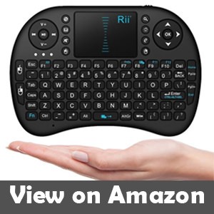 Rii I8 Mini 2.4 GHz Wireless Touchpad Keyboard with Mouse 