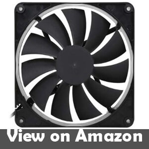 2-Pack Computer Case Fan with Advanced Fluid Dynamic Bearing