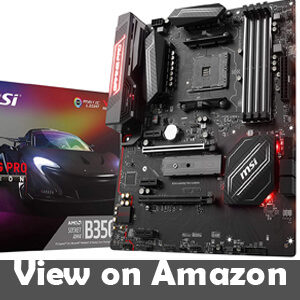 MSI Gaming AMD Ryzen B350 ATX Motherboard 