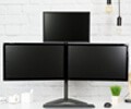best triple monitor stand 28 inch